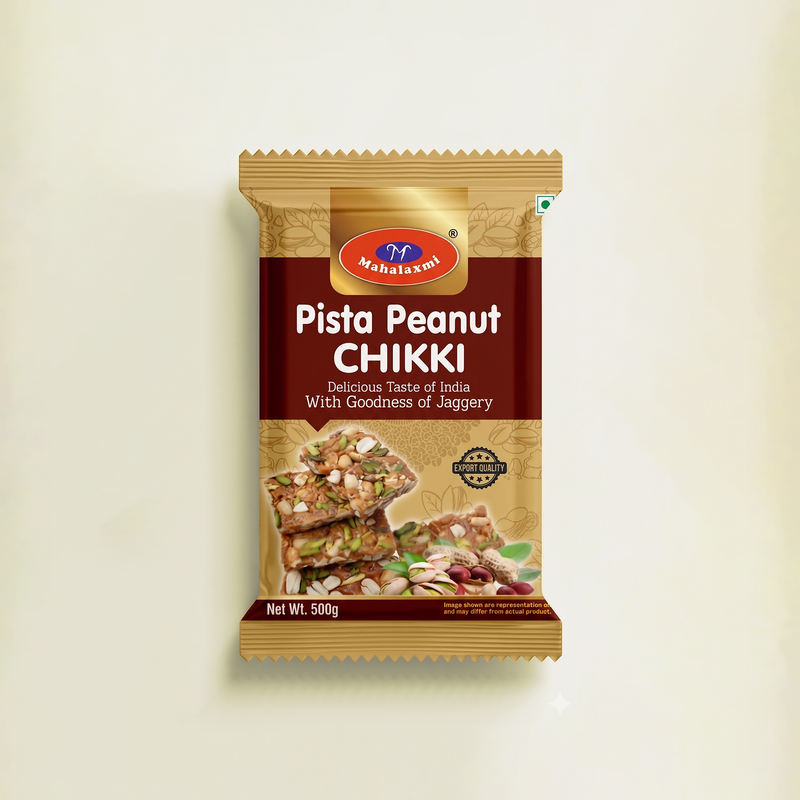 Pista Peanut Chikki 500g