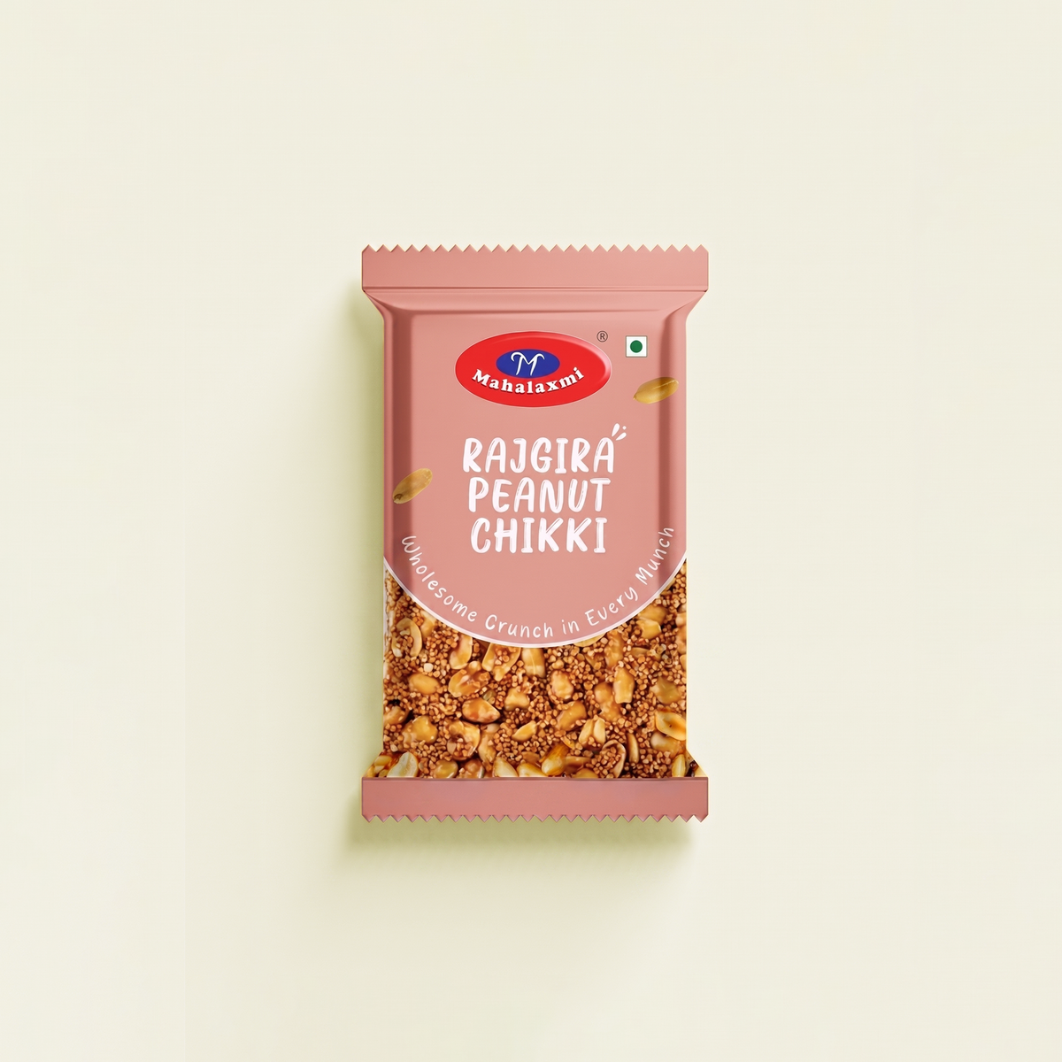 Rajgira Peanut Chikki pack Of 8pc x 50g Each