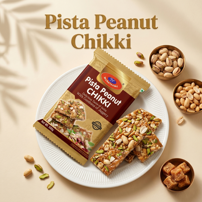 Pista Peanut Chikki 500g