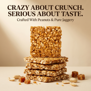 Peanut Chikki Pack Of 5pc x 200g Each