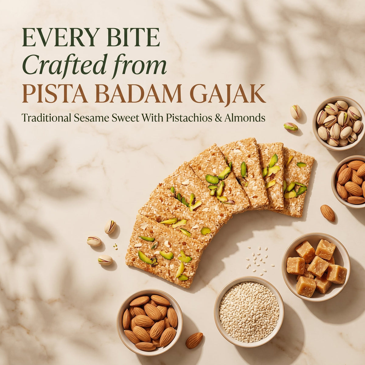 Pista Badam Gajak A+ detail 2