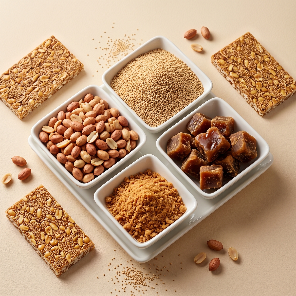 Rajgira Peanut Chikki A+ detail 2