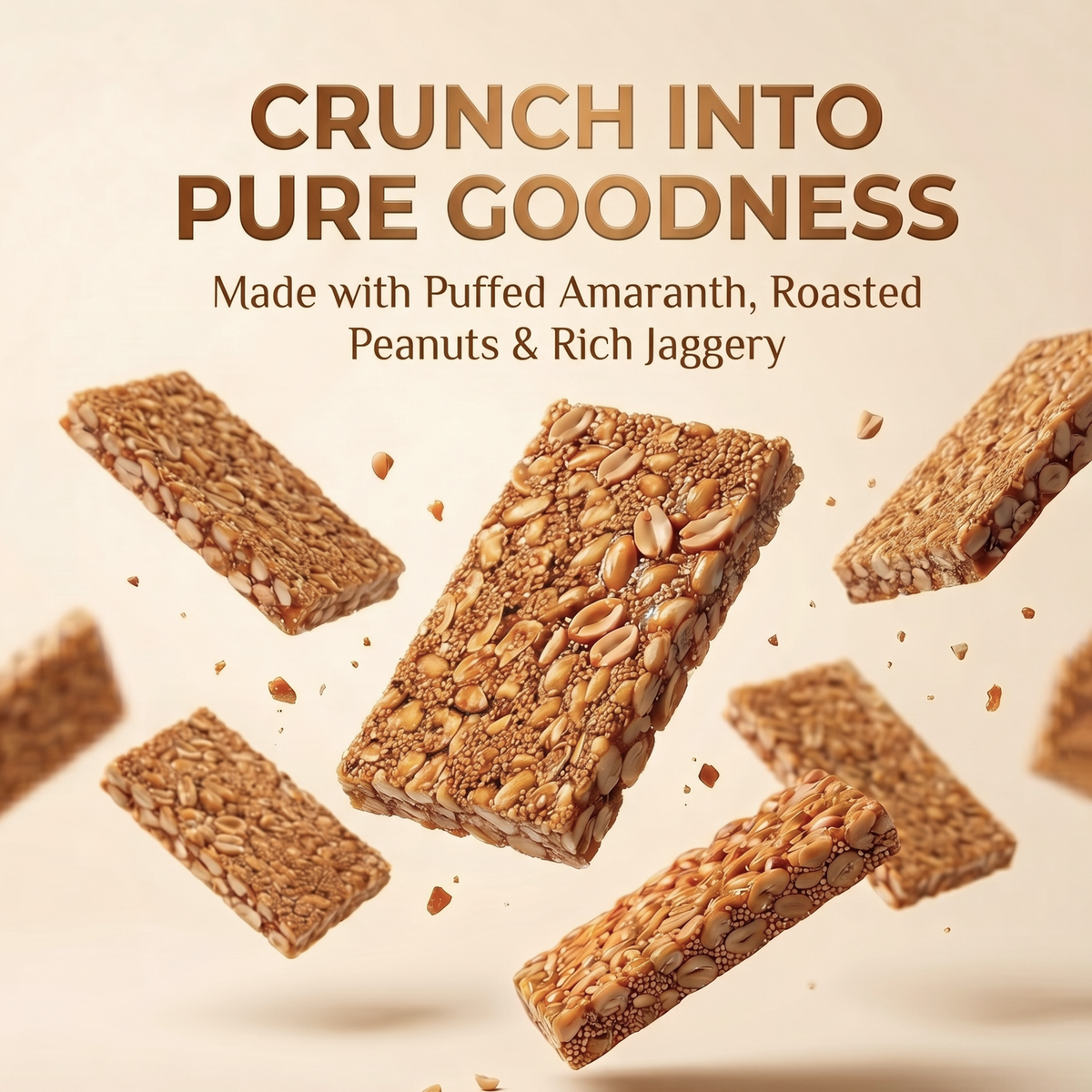 Rajgira Peanut Chikki A+ detail 3